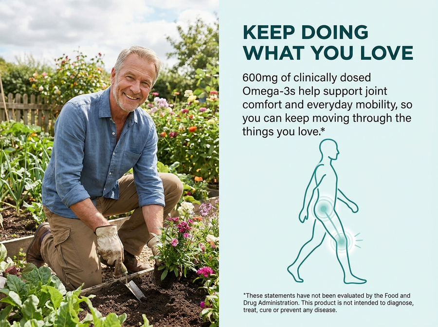 Keep doing what you love - joint comfort and mobility