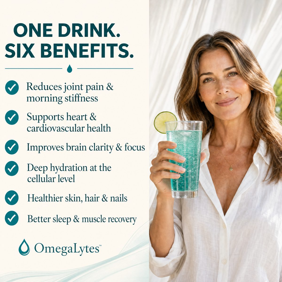 OmegaLytes — Omega-3 + Electrolyte Drink Mix