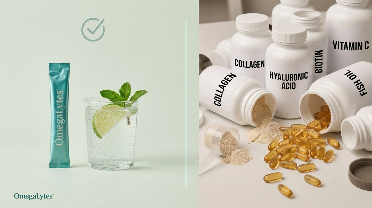 OmegaLytes vs Every Other Skin Supplement